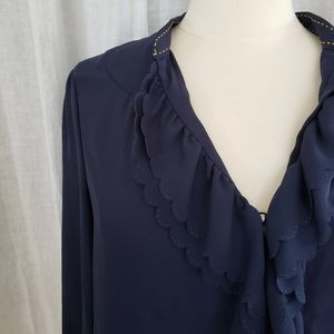 Anthro Ruffled Picea blouse by HD in Paris